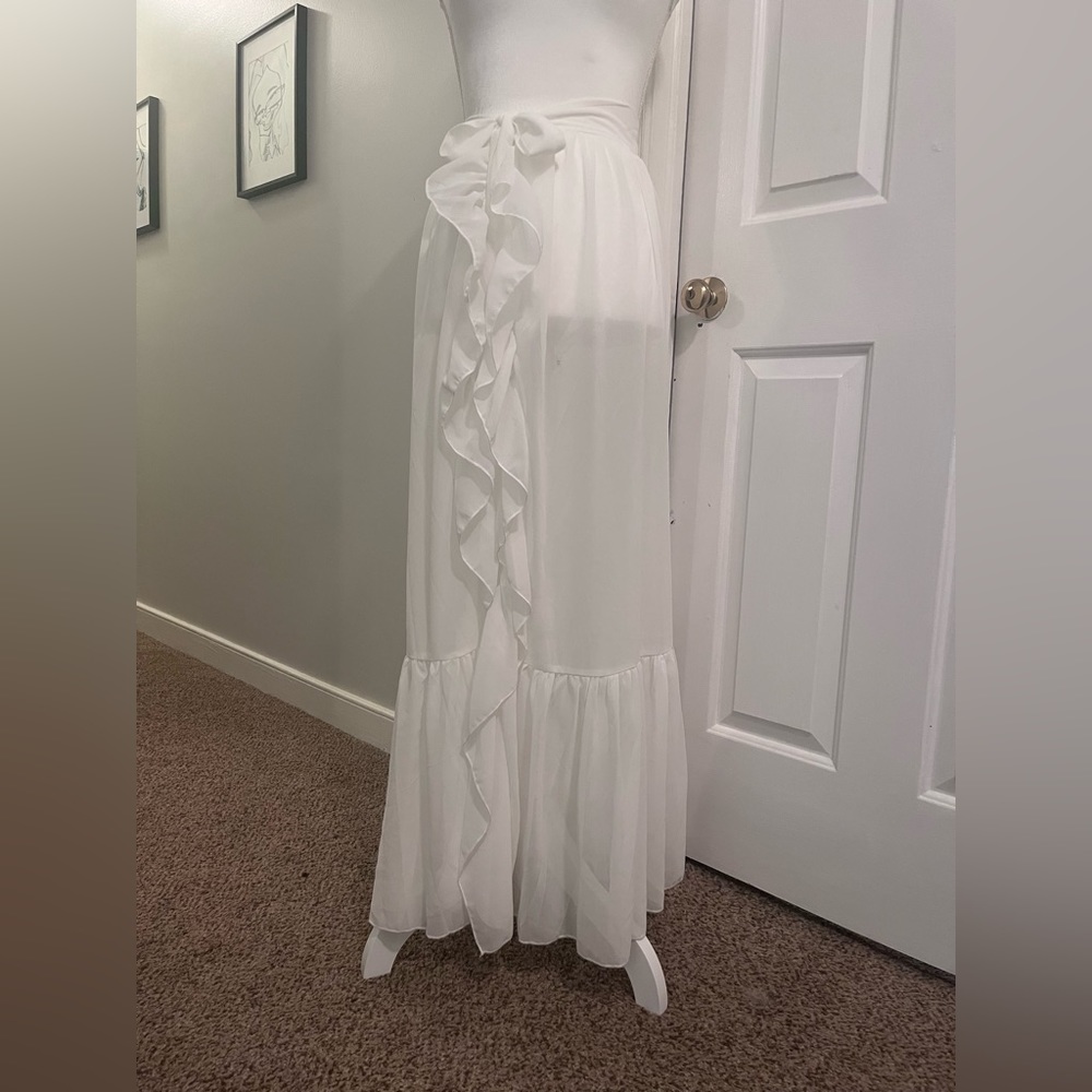 White Bathing Suite Cover Up | Small